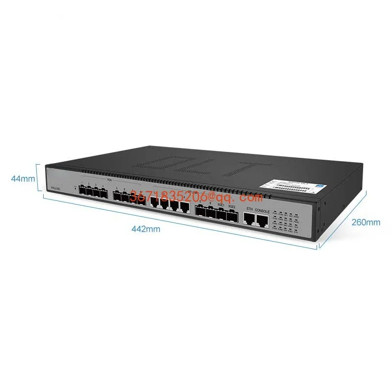 GPON OLT 8 PON ports HSGQ-G04 GPON OLT with 1:128 split ratio 8 ports