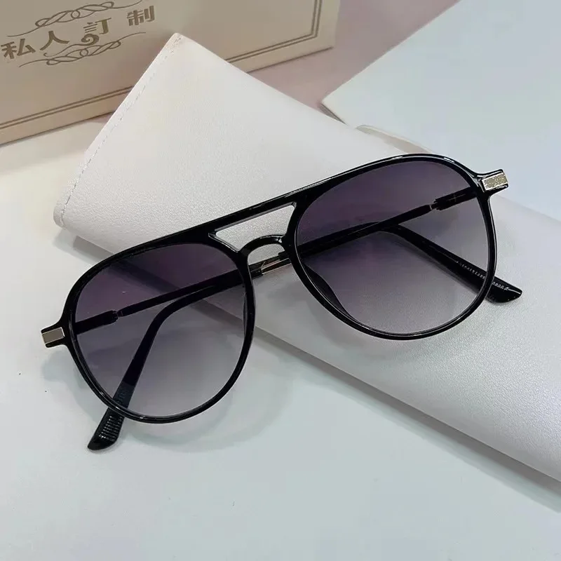 Vintage Pilot Sunglasses Women Men New Fashion Leopard Luxury Gradient Sun Glasses Ladies Trendy Sexy Shades view 4