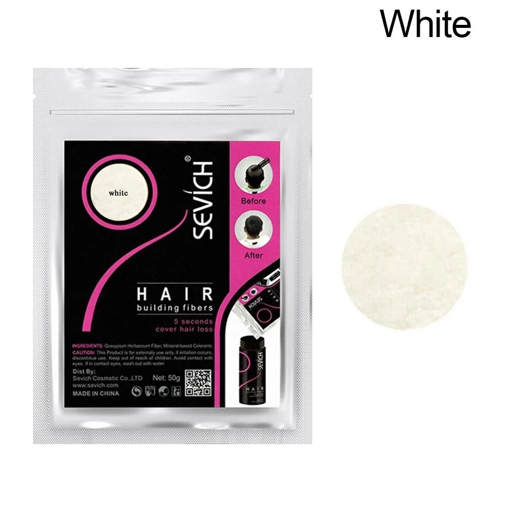 100g Non-allergenic Natural Keratin 10 Color Hair Loss Products Hair Building Hair Fiber Powder Thicken Hair