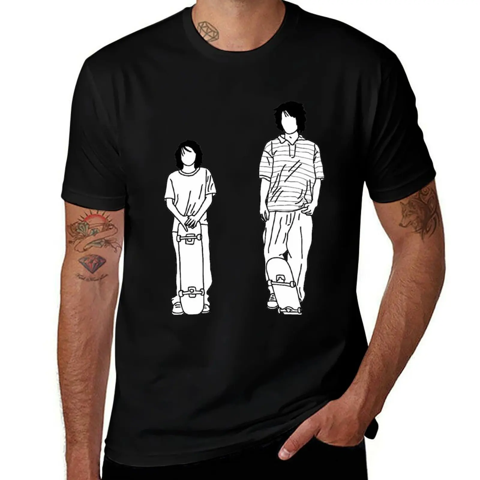 Mid90s T-Shirt Big Size Simple T-Shirt