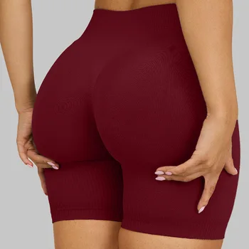 Seamless Threaded Butt-Lifting Workout Pants - Image 4