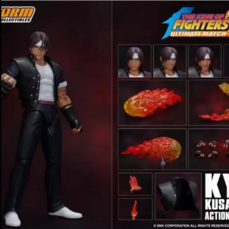 The King Of Fighters Figure Kyo Kusanagi Figures Iori Yagami Action Figure Model Doll Collect Desk Decoration Toys Gifts Custom