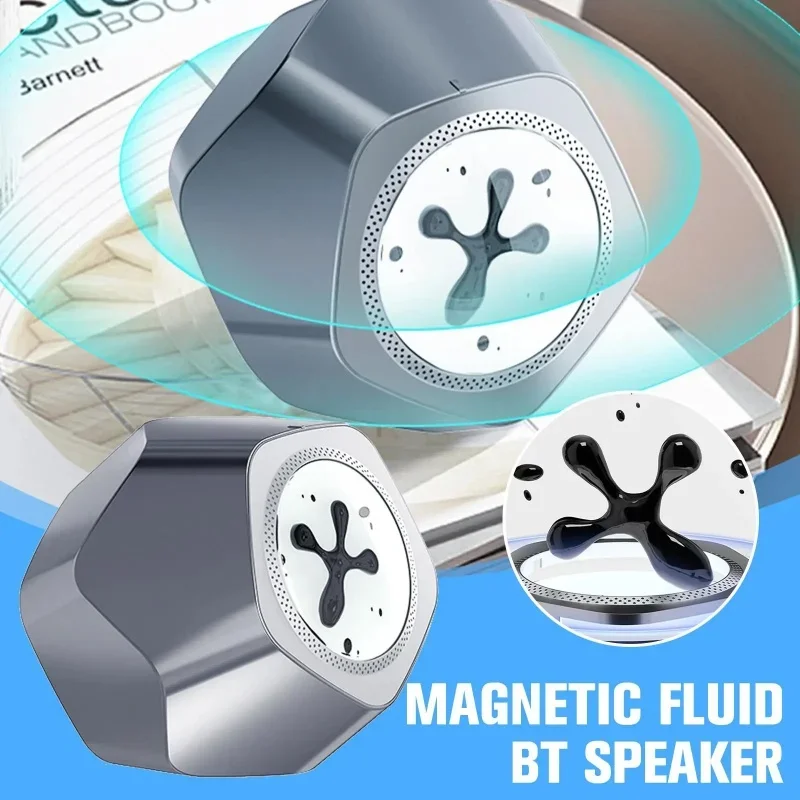 Magnetic Fluid Bluetooth Speaker Home Theater Boombox Subwoofer audio Fashion Party Reduce Pressure Stereo Surround Music Center