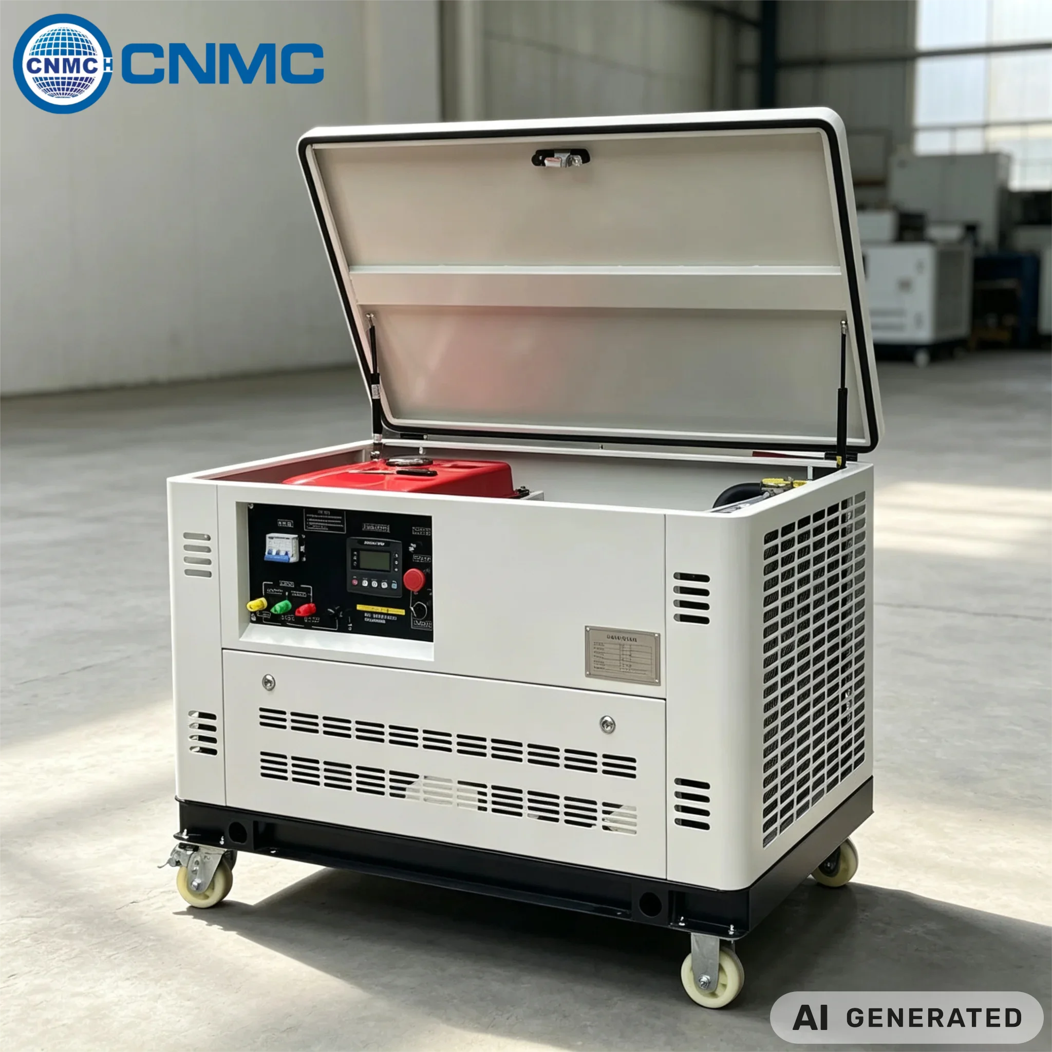 Silent Petrol Generator 30KW Electricity Generator Four-Cylinder 220V 60HZ Generator Power CE Certified Factory Household Use