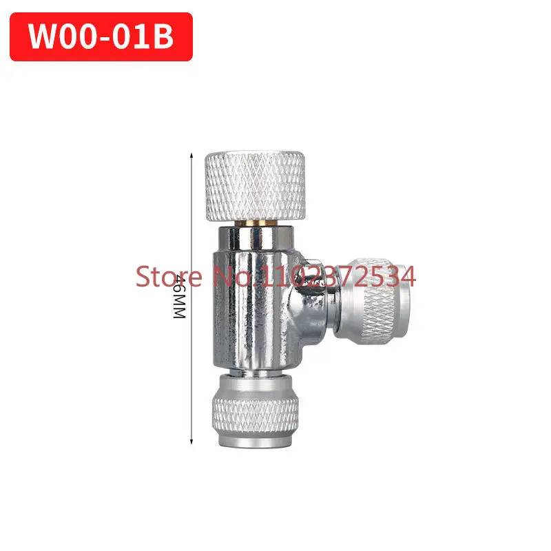 Wanyin Precision CO2 Generator Needle Valve Fine Adjustment Valve Check Bubble Recorder Aquatic Oxygen CO2 Regulating Valve