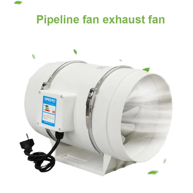 

Exhaust Fans Home Silent Inline Pipe Duct Fan For Bathroom Extractor Ventilation Kitchen Toilet Wall Air Clean Ventilator 220V