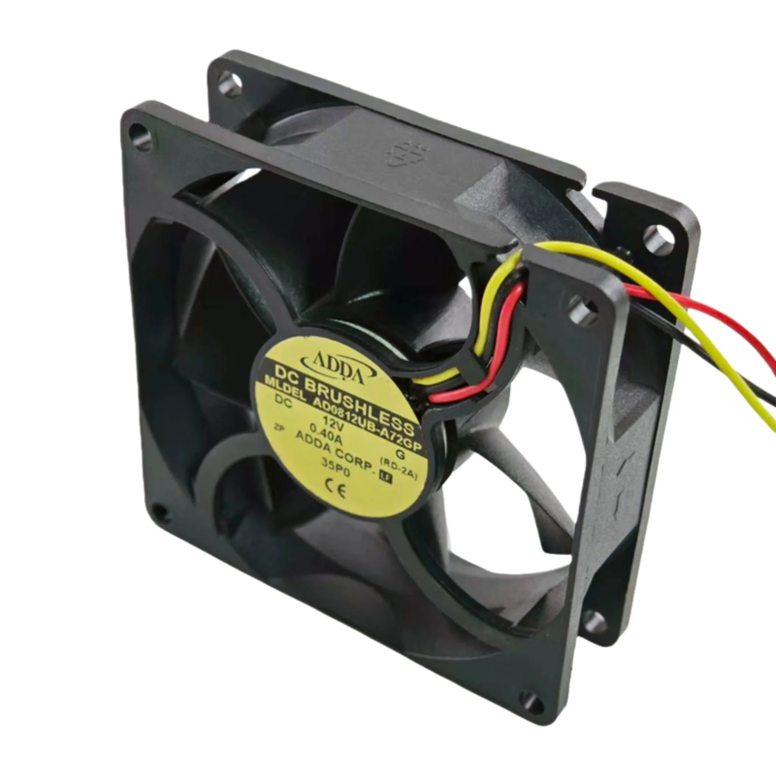 

new For ADDA AD0812UB-A72GP 80x80x25mm DC 12V 0.40A Ball Bearing Cooling Fan 3900RPM 50CFM 41dBA High Airflow Silent Fan
