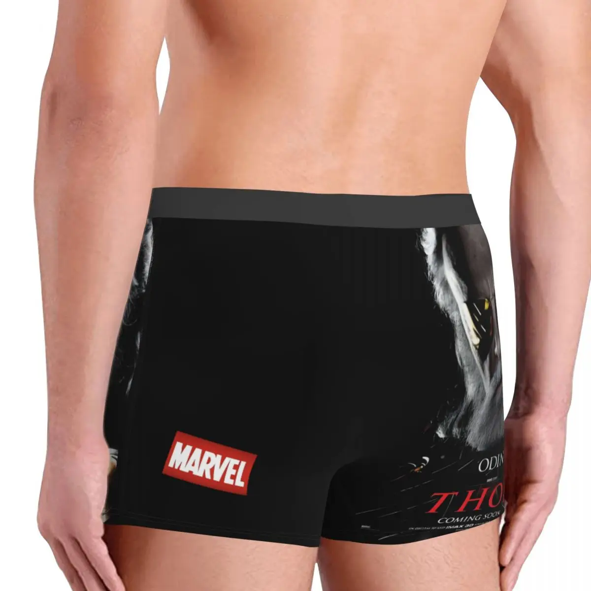 Odin Marvel Thor Film Odin Underpants Breathbale Panties Man Underwear Print Shorts Boxer Briefs