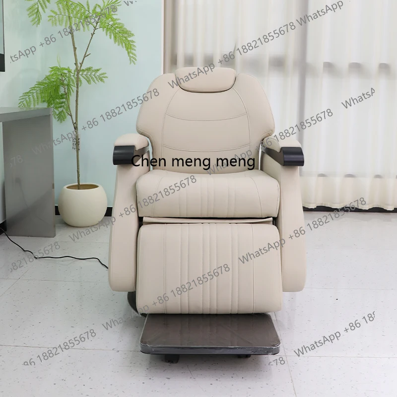 

High-end barber shop chair, special for hair salon, liftable and reclining perm and dyeing hair salon chair