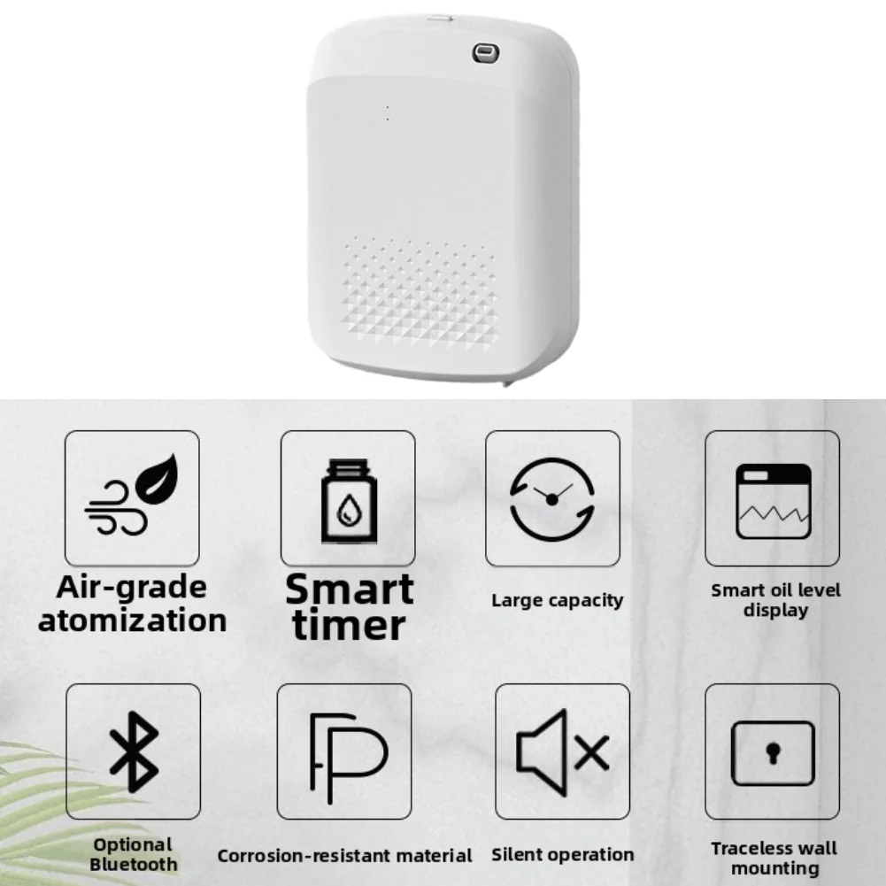 Automatic Essential Oil Diffuser for Large Rooms and Offices with Adjustable Timer and for Custom Aromatherapy