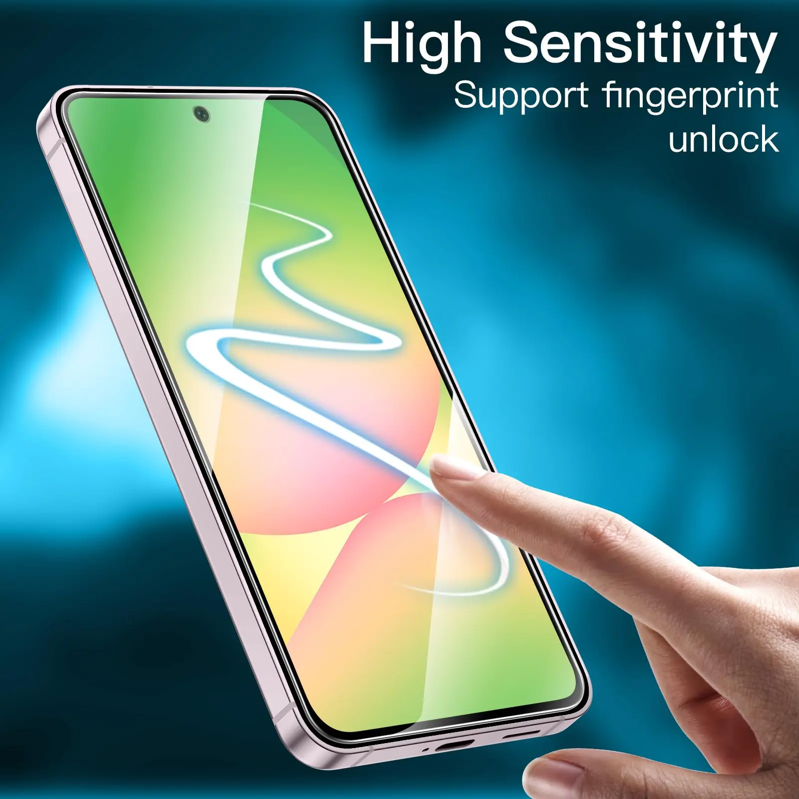 1-4 pcs Screen Protector สําหรับ Samsung Galaxy A56 5G กระจกนิรภัย HD คริสตัล Mica 9H Anti Scratch Case Friendly Clear