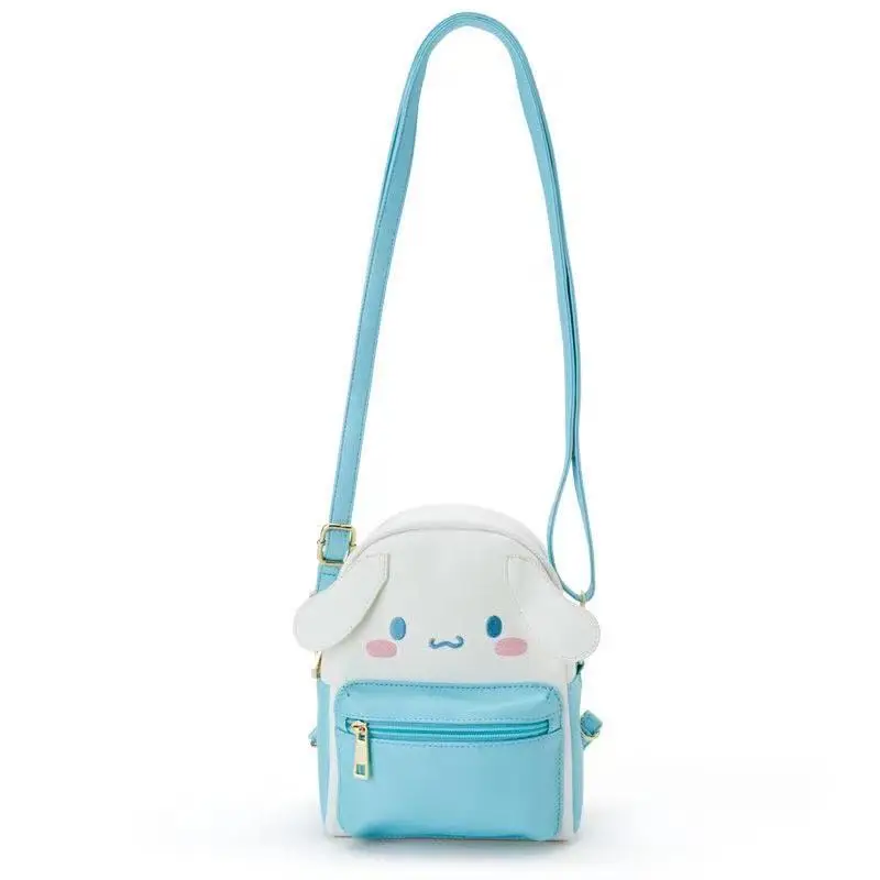 

kid New cute leather backpack Melody hello kitty backpack cartoon girl children school bag Dual purpose shoulder bag