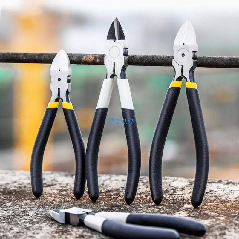 

E15A Wire Cutter for Crafting Nipper Tool Jewelry Pliers Flush Cutter for Artificial