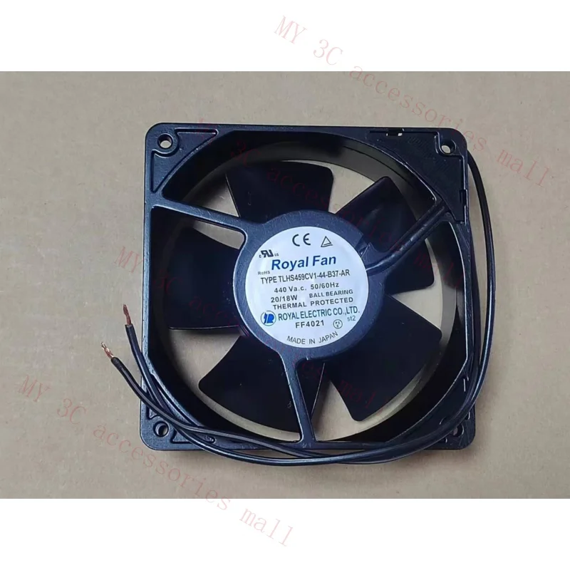 

1PC FOR Royal Fan 12038 TYPE TLHS459CV1-44-B37-AR 440V 20W all-metal fan