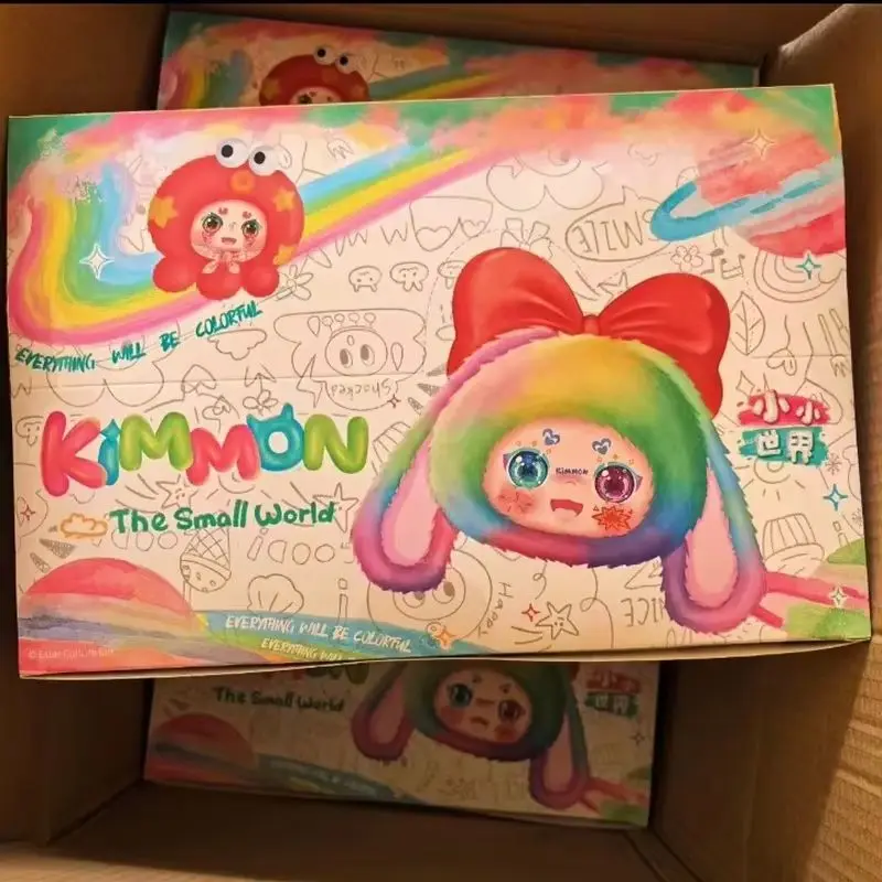 

In Stock Kimmon Little World Series Blind Box Decorative Backpack Pendant Desktop Room Ornament Mystery Box Birthday Toy Gift