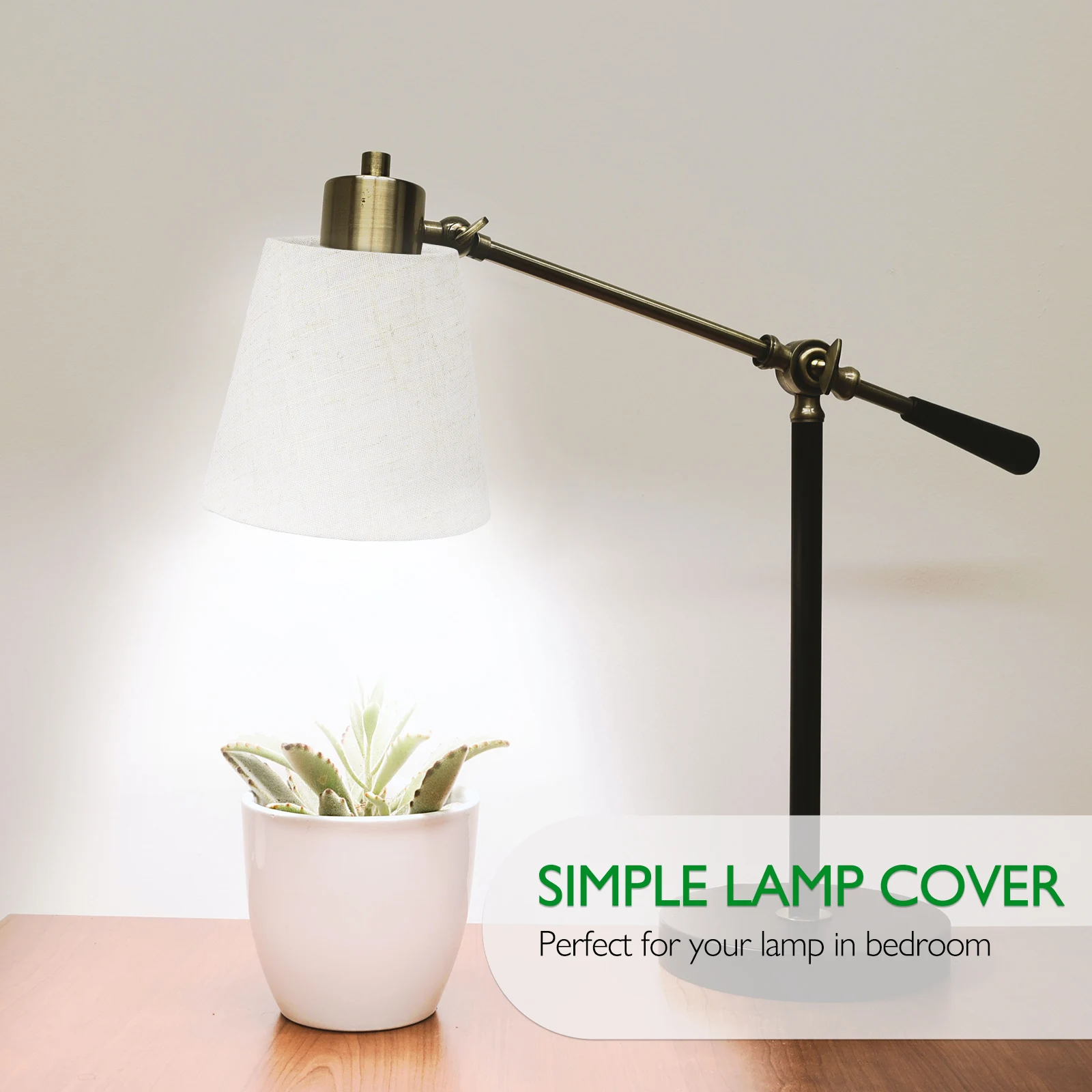 

Fabric Lampshade Recreational for Ceiling Light Floor Easy Installation Table Cover