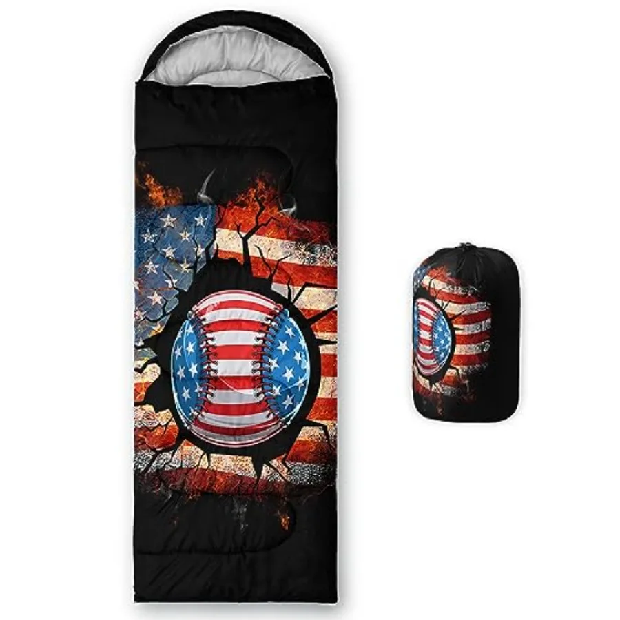 

Camping Sleeping Bags3 Season Warm and Cool Weather Lightweight Waterproof Sleeping Bags for Adults and Traveling and Outdoors