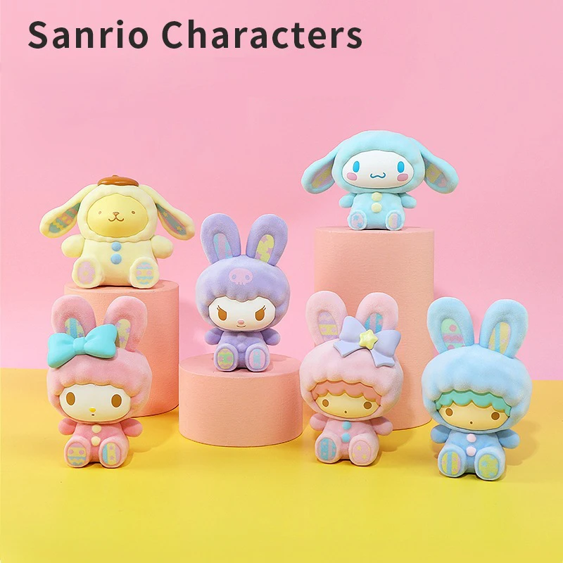

Sanrio Surprise Box Cute Anime Figure My Melody Action Figures Hello Kitty Blind Boxes Kuromi Cinnamoroll Kawaii Toys for Girls