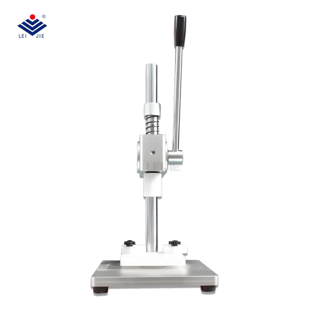 Semi-Automatic Perfume Bottle Capping Machine for Manual Glass Bottle Pressing