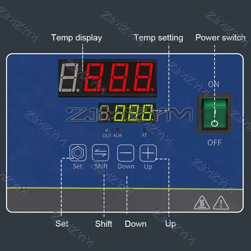 Incubatore elettrico dell'esposizione di Digital del termostato dell'incubatore 100W del controllo della temperatura dell'incubatrice portatile del laboratorio di BXP-6 Mini