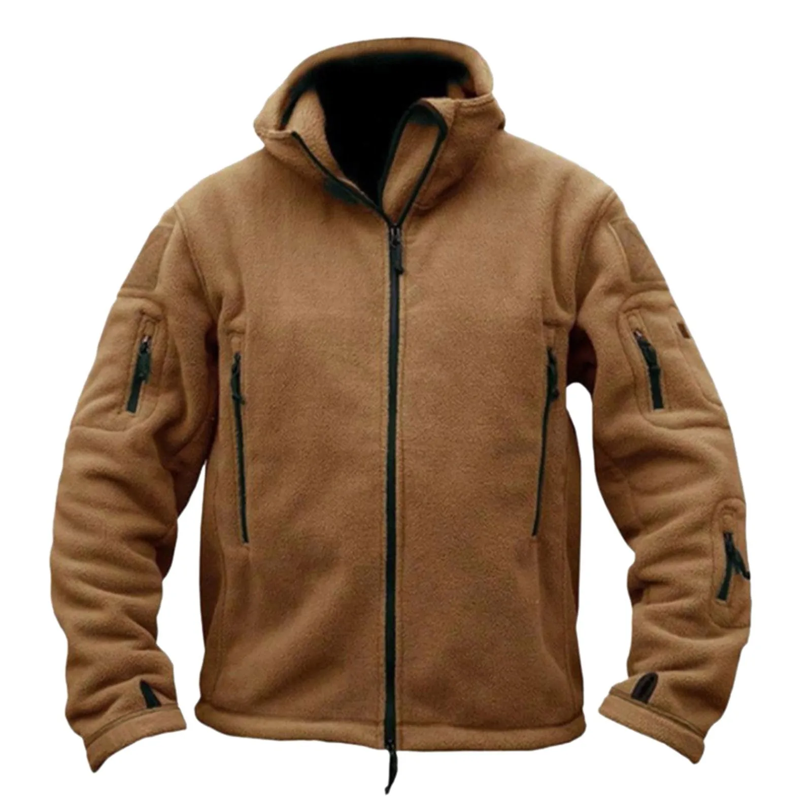 Jacht Wandelen Amerikaanse militaire winter thermische fleece tactische jas Vintage buitensport kapmantel Militar outdoor jassen