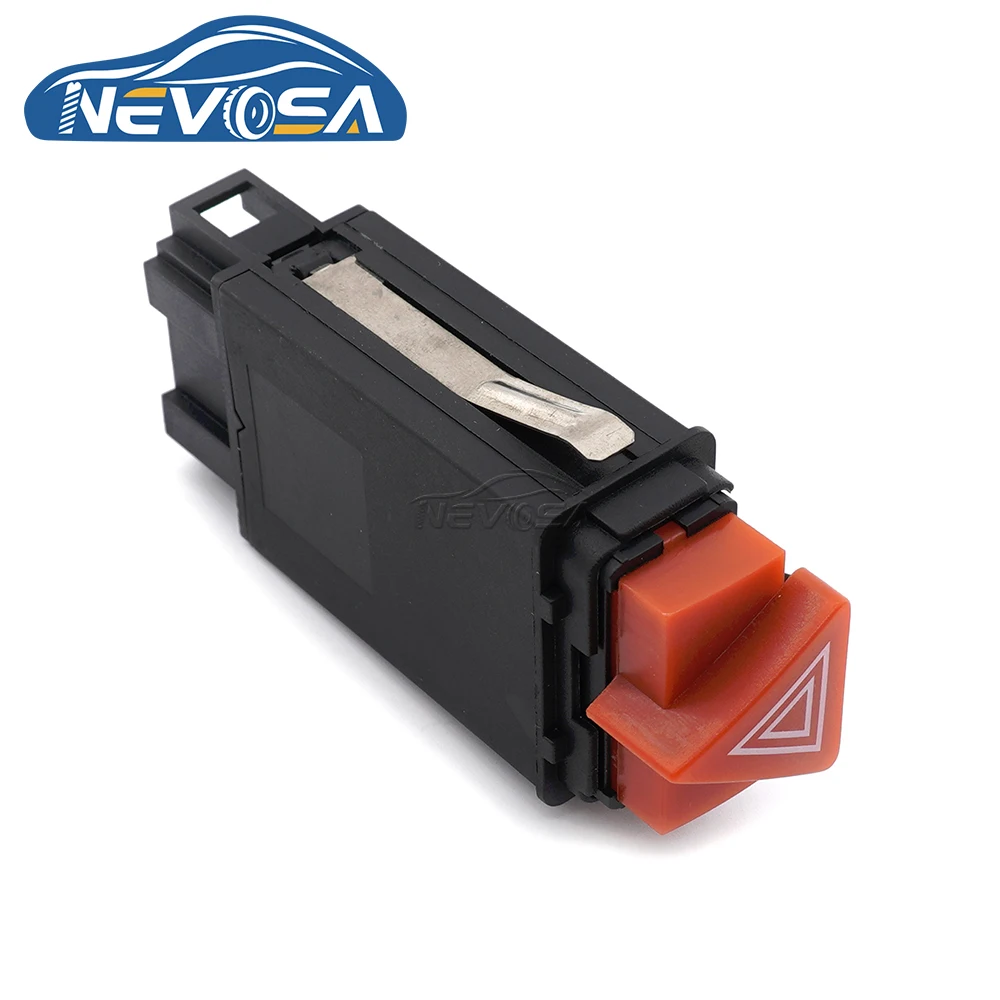 NEVOSA 8L0941509L For Audi A3 1996 2003 Car Hazard Warning Red Button Emergency Hazard Flasher Warning Light Switch Car Repair