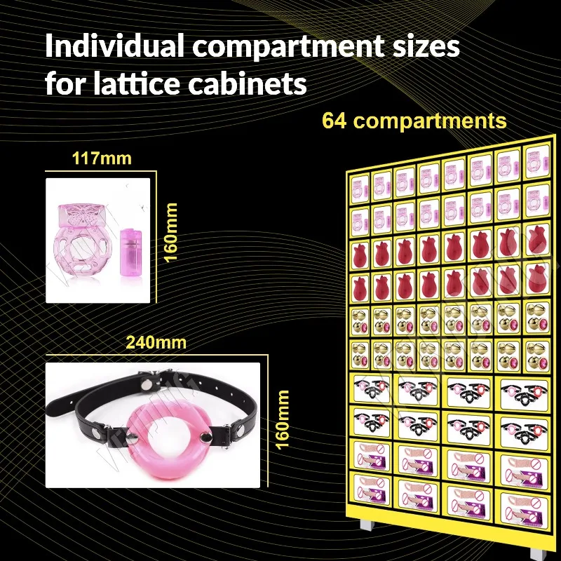 آلة بيع الخزانة التي تم التحقق من العمر لمنتجات العافية للبالغين الامتثال القانوني