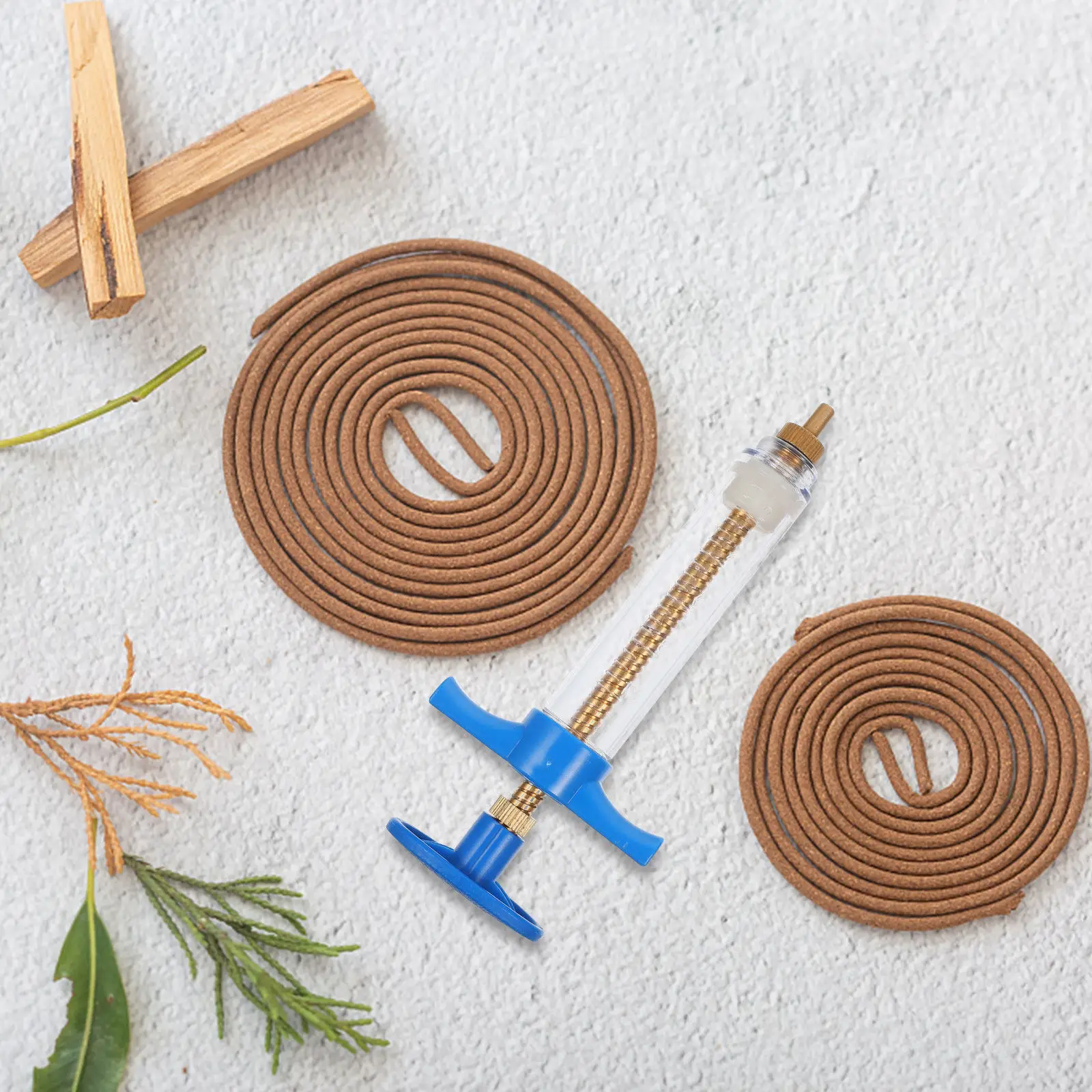 1PC Incense Coil Extruder 2mm 10ml Plastic Handmade DIY Tool Easy Clean Compact Size Lightweight Storage