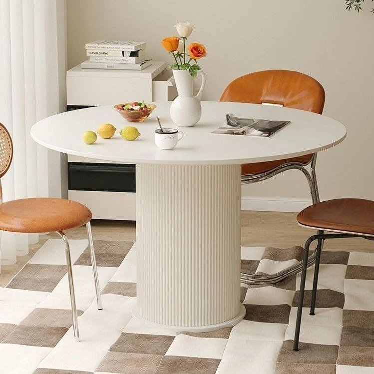 

Роскошный круглый журнальный столик Мраморный восточный мини-дизайнерский журнальный столик Patio Mesa De Centro Blanca Y Cafe Мебель для небольшого пространства