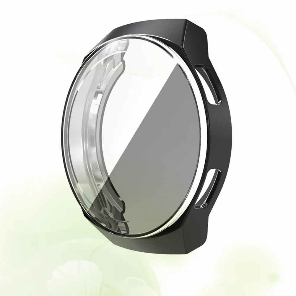 Funda para reloj Protección de pantalla completa Compatible con Gt Black Recortes precisos Material duradero Idea de regalo Caja para reloj