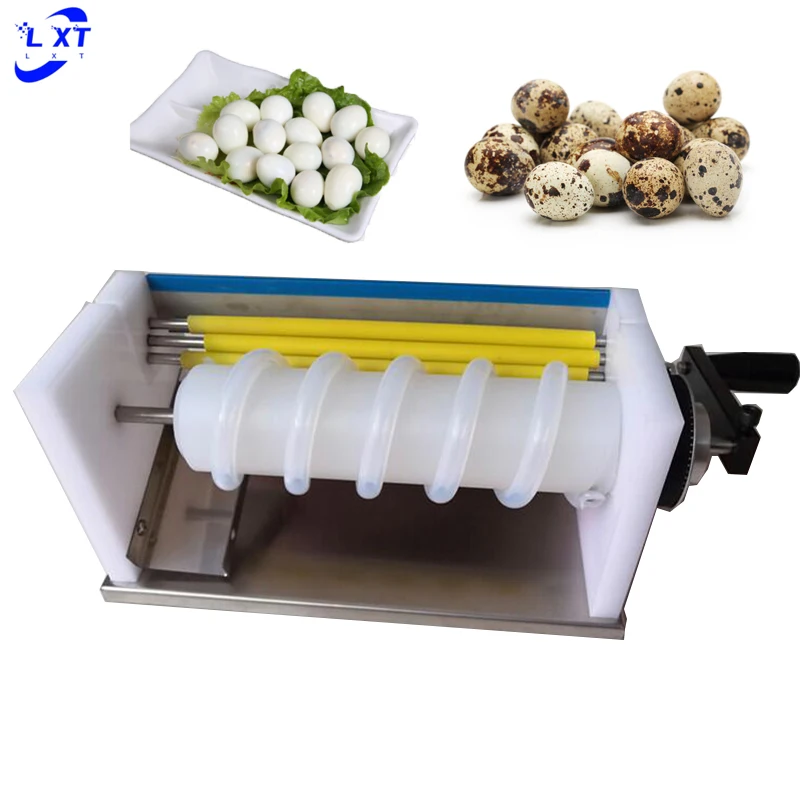 Small Quail Egg Peeler Huller Machine Boiled Bird Egg Shelling Machine Manual Quail Egg Huller Sheller Machine