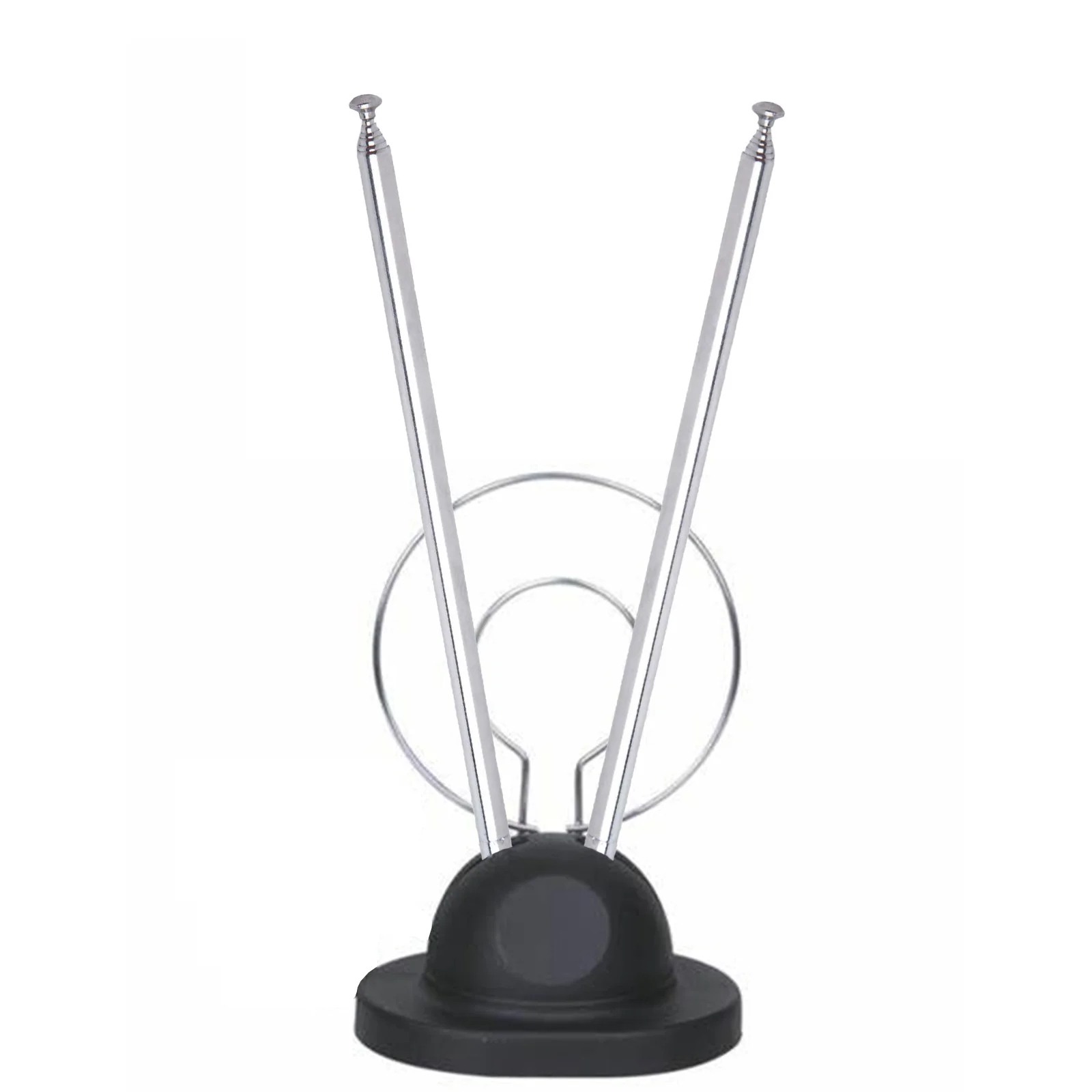 1pc Copper Telescopic Antenna Compact and Extendable Inner Thread Design Full Frequency Coverage Sturdy Material