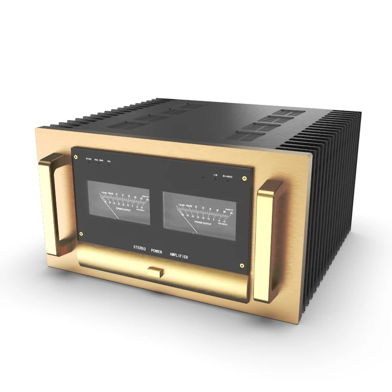BRZHIFI Golden Throat Model A65 Versterker Chassis Klasse Dubbele Zijdelingse Warmteafvoer Pure DIY Power Audio Versterker Chassis