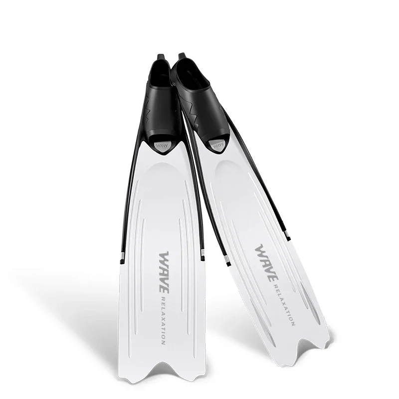 

Professional Freediving Flippers Fins Spearfishing Long Diving Fin PP TPR Scuba Anti-Skid Water Sports Snorkel Swimming Fins