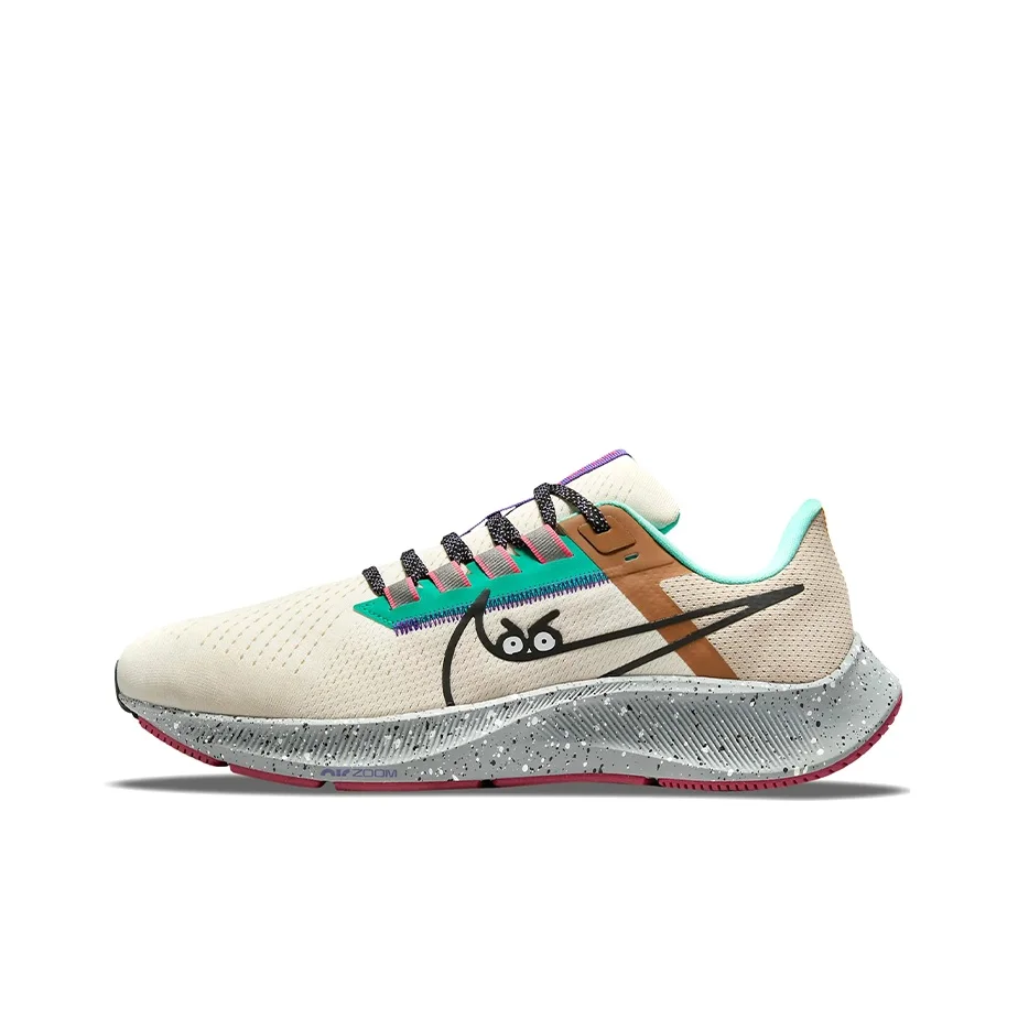 Nike Pegasus 38 Low top Zoom Running Shoes Unisex Beige DO2337-100