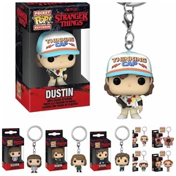 Funko POP nowy brelok jedenastu Demogorgon DUSTIN Barb Steve Robin brelok zabawka figurka winylowa zabawki dla dzieci modelki