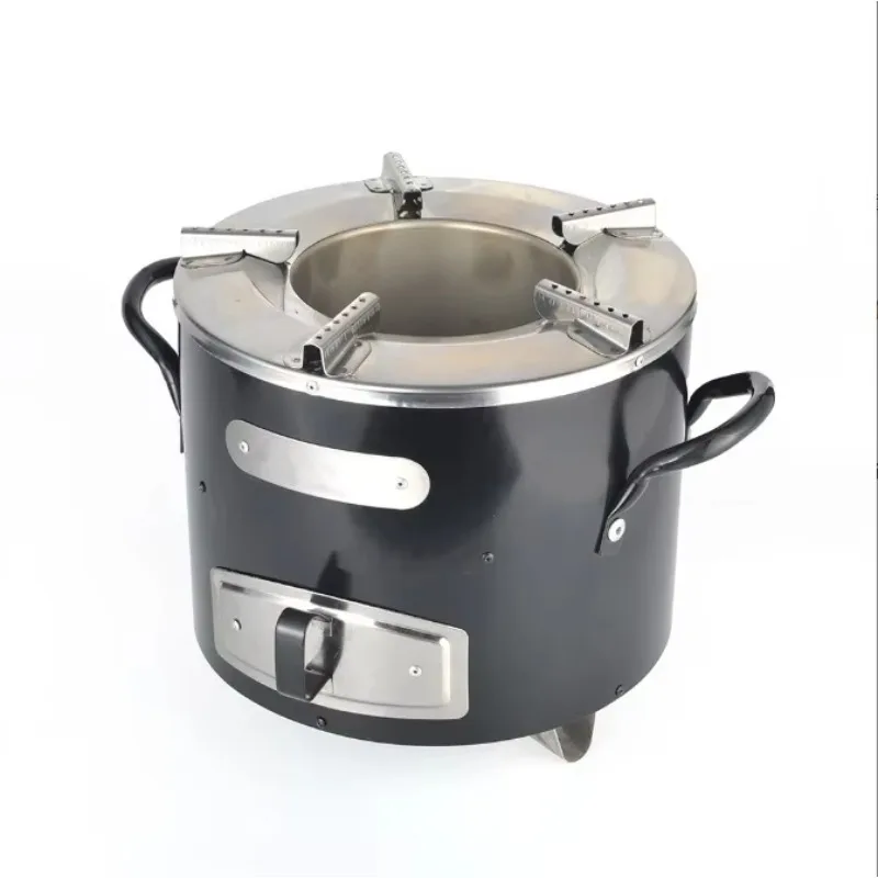 

Multifunctional African Cooking Stove Stainless Steel Household Firewood Charcoal Stove Outdoor Camping Stove Large Size