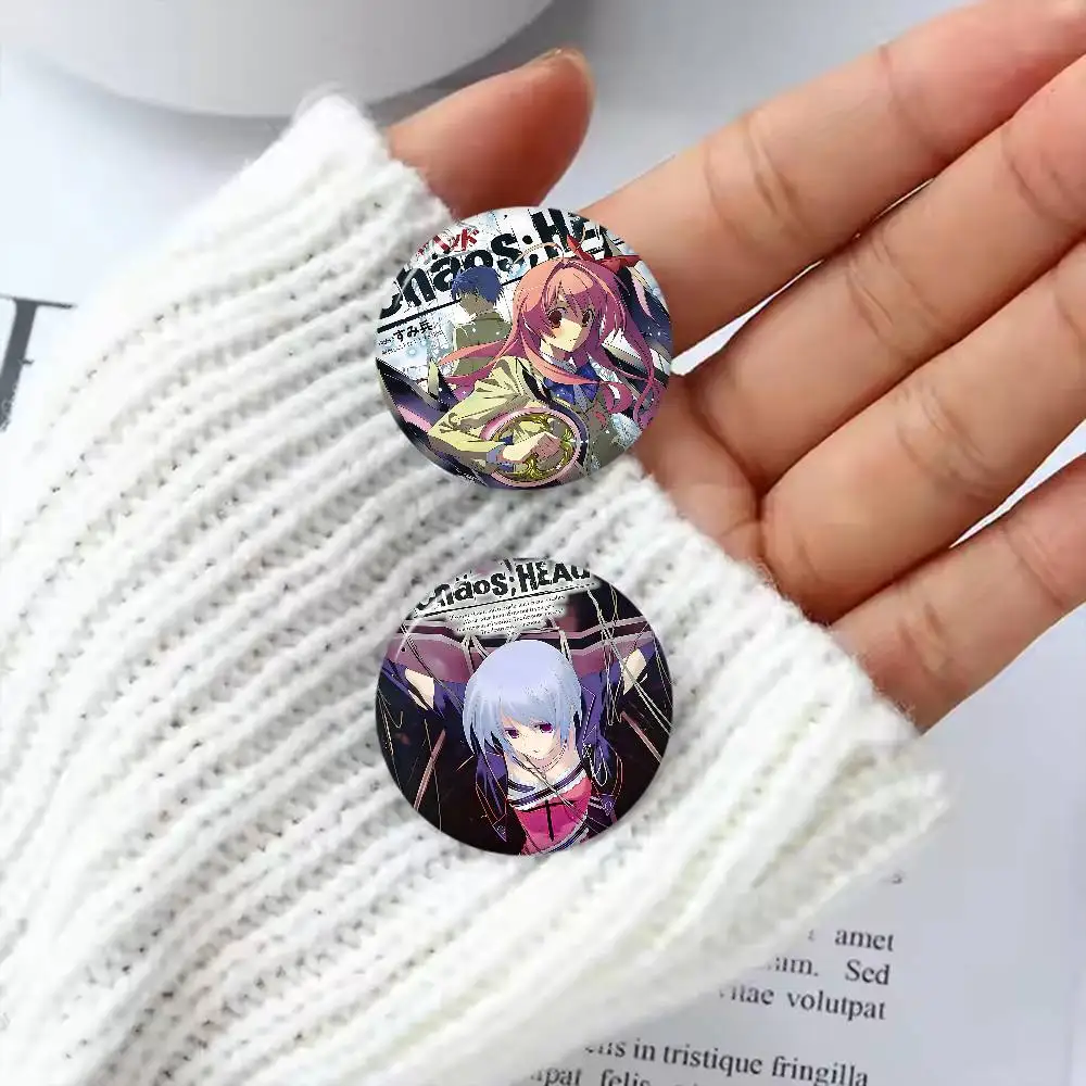 1 قطعة أنيمي C-Chaos H-Head جديد دبابيس لينة زر دبوس مضحك سخيف Gnarpy على لوح التزلج ميمي شارة ألعاب جمع الهدايا