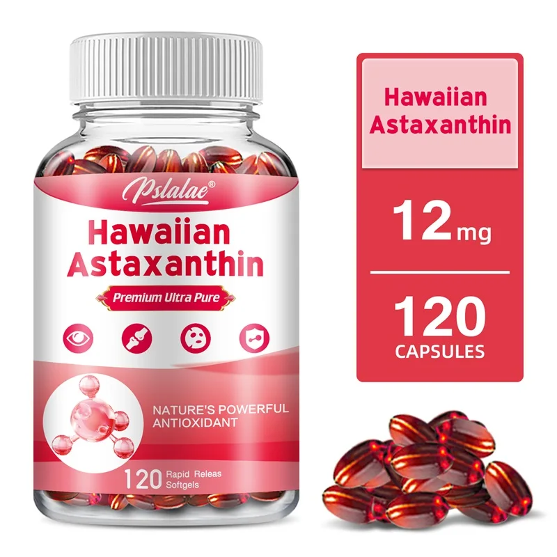 

Astaxanthin - Promotes Heart Health and Metabolism Supporting Eye, Joint & Skin Health