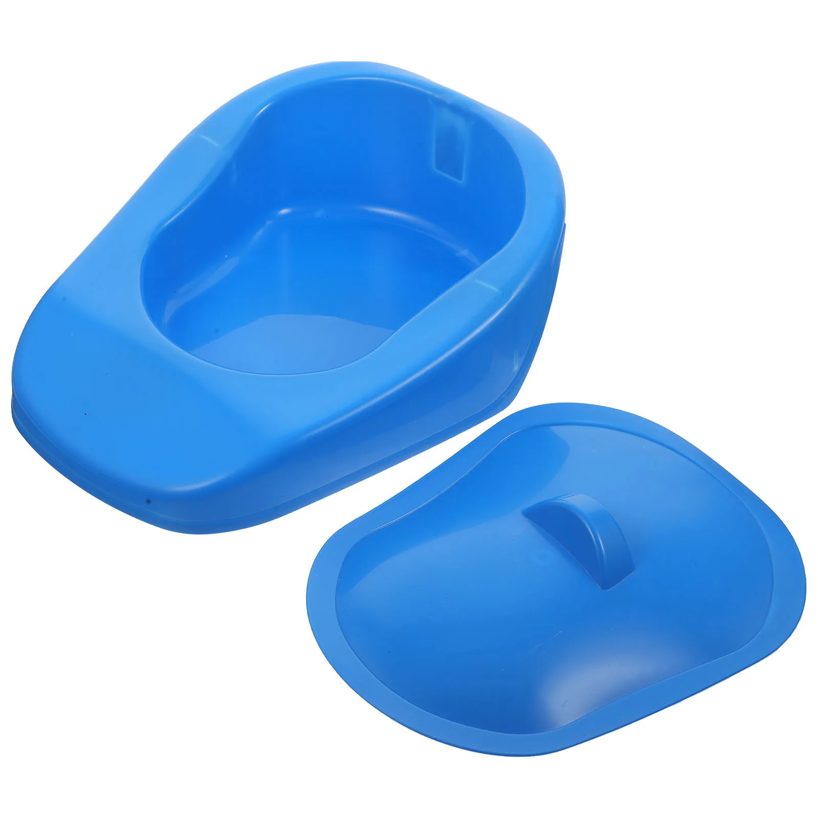 غطاء Bedpan البلاستيك صينية سرير الكبار تصميم متموج احيط لكبار السن المريض مستشفى المنزل استخدام قابلة لإعادة الاستخدام دائم التمريض #4