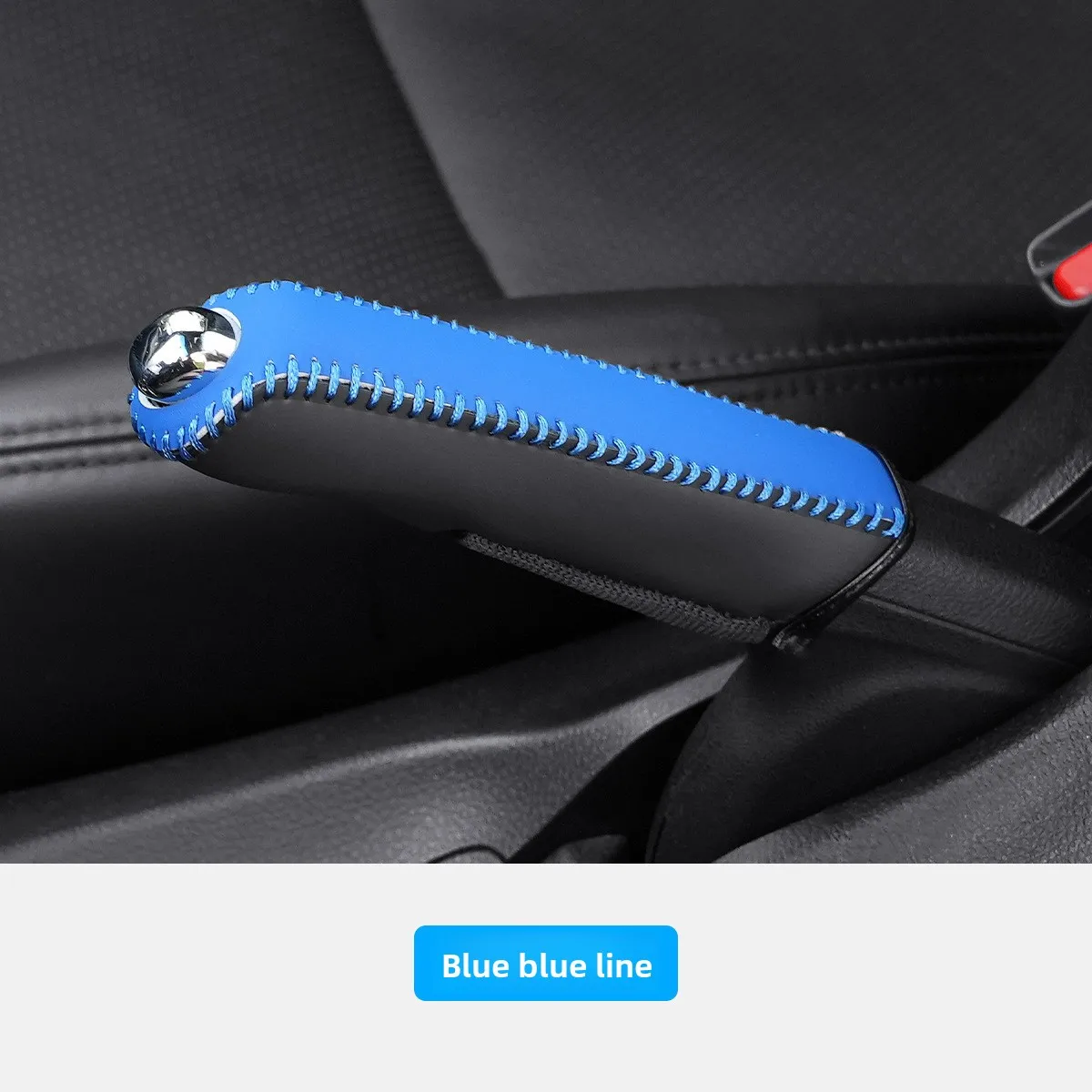 Leder-Handbremshebel-Abdeckung für Volkswagen VW Golf 4 5 6 7 MK4 MK5 MK6 MK7 GTI R Tiguan Jetta MK4 MK5 MK6 – Detail 11