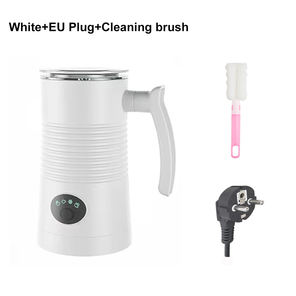Schiumatore Latte Elettrico 4 In 1, 220 Ml, Caldo E Freddo, Rivestimento Antiaderente, 550 W