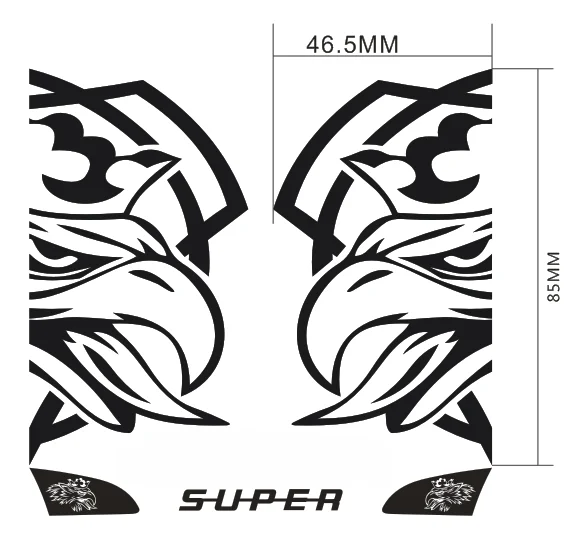 1pcs Side Decorate Metal Sticker for 1/14 Tamiya RC Truck Scania R620 R730 Diy Parts