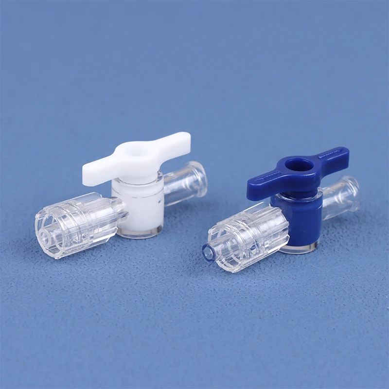 Luer Joint Two-way Valve Dispensing Plastic Switch Rotary Baota Connected Air Valve Part