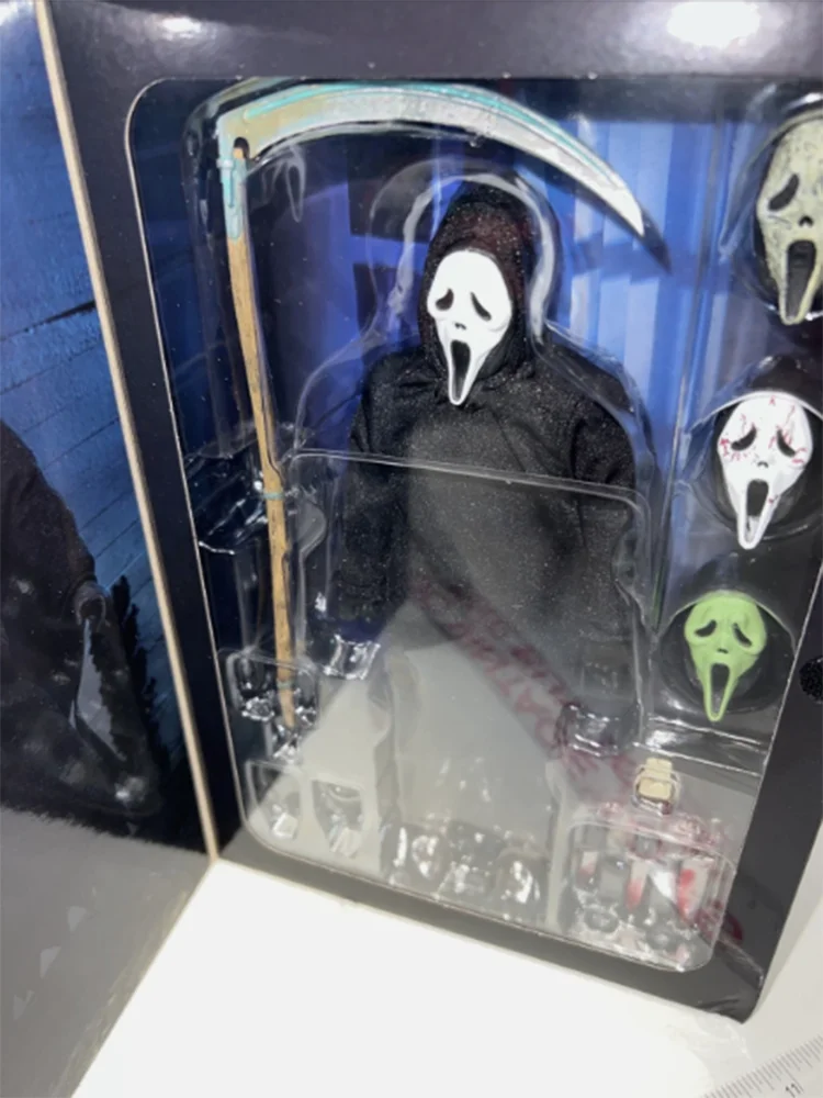 Neca منتج أصلي Scream Ghost Face Killer Ultimate 7 بوصة عمل الشكل MIB أفلام الرعب دمية الهالوين