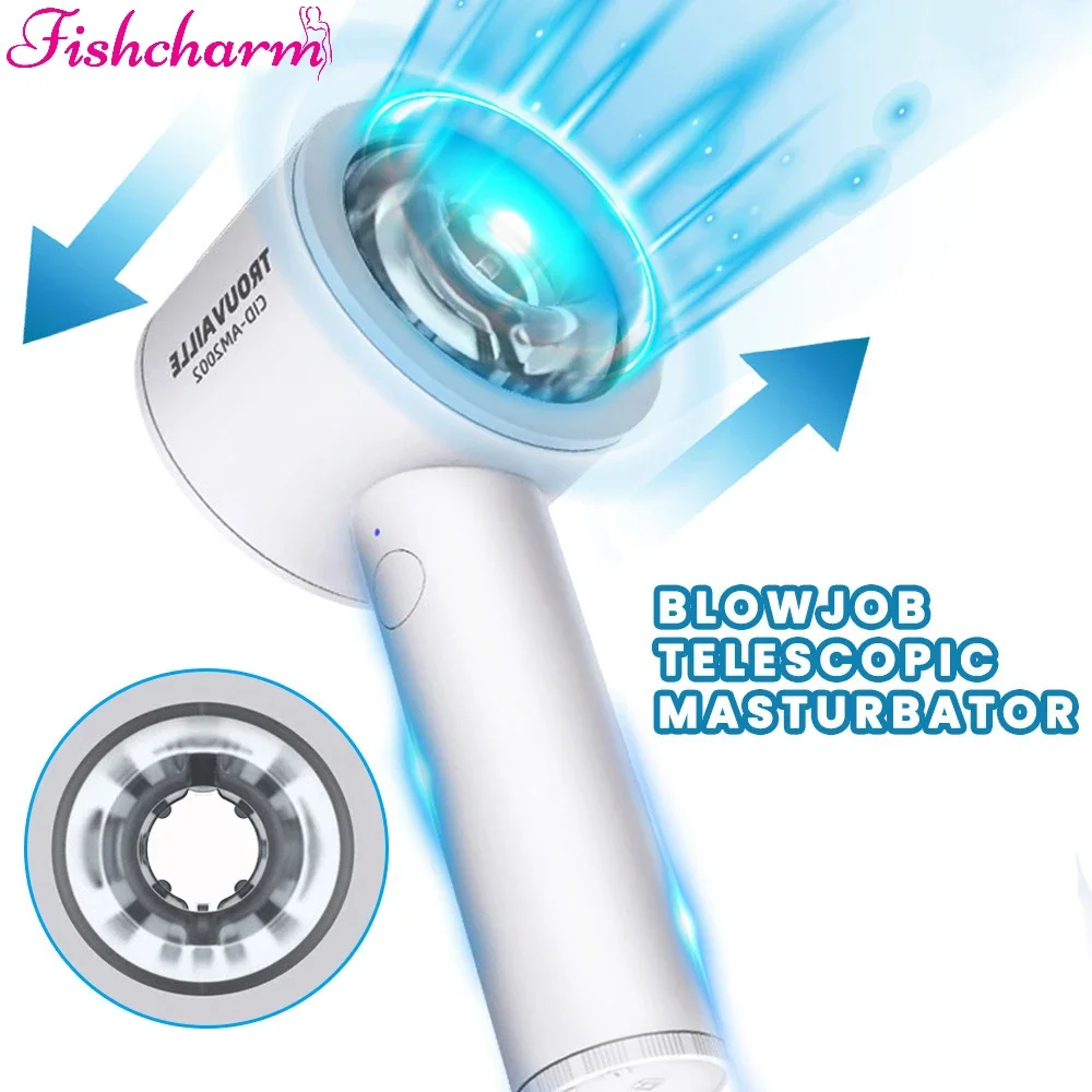 อัตโนมัติชายMasturbatorอมควยเครื่องแฮนด์ฟรีช่องคลอดที่สมจริงVibratorพ็อกเก็ตMasturbatorsคัพเพศของเล่นผู้ใหญ่สินค้า