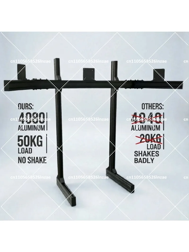 Heavy Duty Triple Monitor Stand, Fits Up to 32