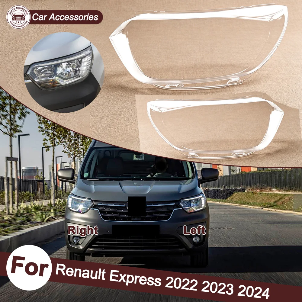 

Transparent Headlamp Shell Lampmask Lamp Shade Headlight Cover Replace The Original Lampshade For Renault 2022 2023 2024 Express