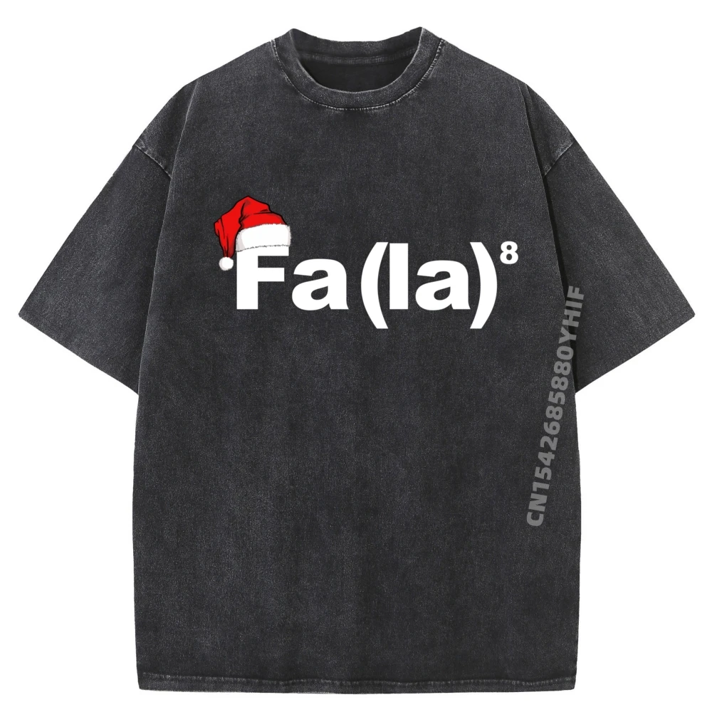 

Fa La To The Power New T Shirt Anime Harajuku Washed Shirt Mens Graphic T Shirt Christmas Clothes Funky