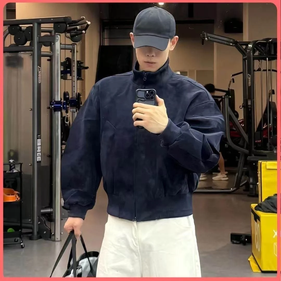 

Мужская зимняя куртка-карго из вельвета в американском стиле, оверсайз, с капюшоном, светоотражающими элементами и вышивкой, теплая, модная, для кемпинга, в стиле панк.